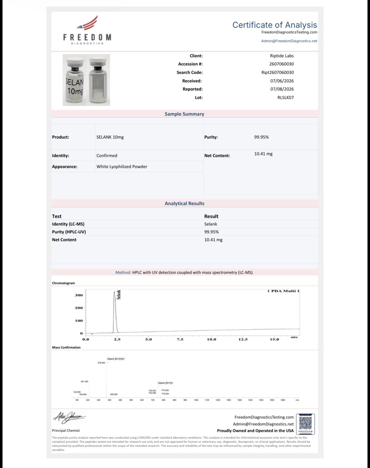 Selank 10mg