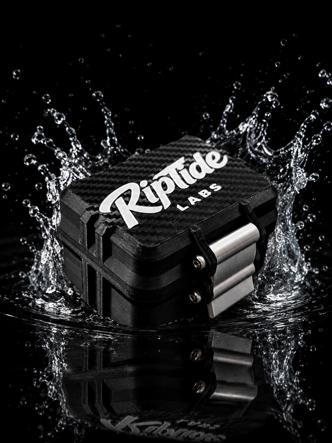 6 Slot Vial Case (Black)